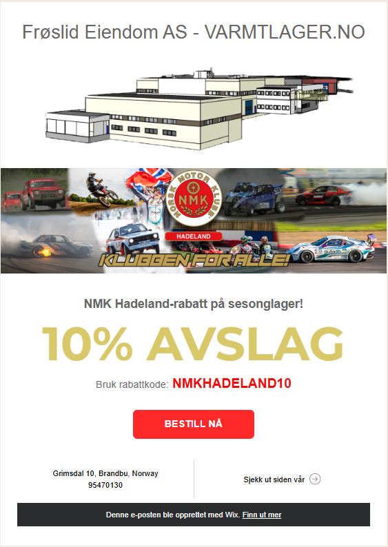 Artikkelbilde til artikkelen Tilbud vinterlagring av kjøretøy- båt- camping +++