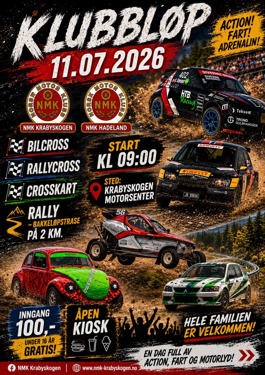 NMK Hadeland klubbløp 2026